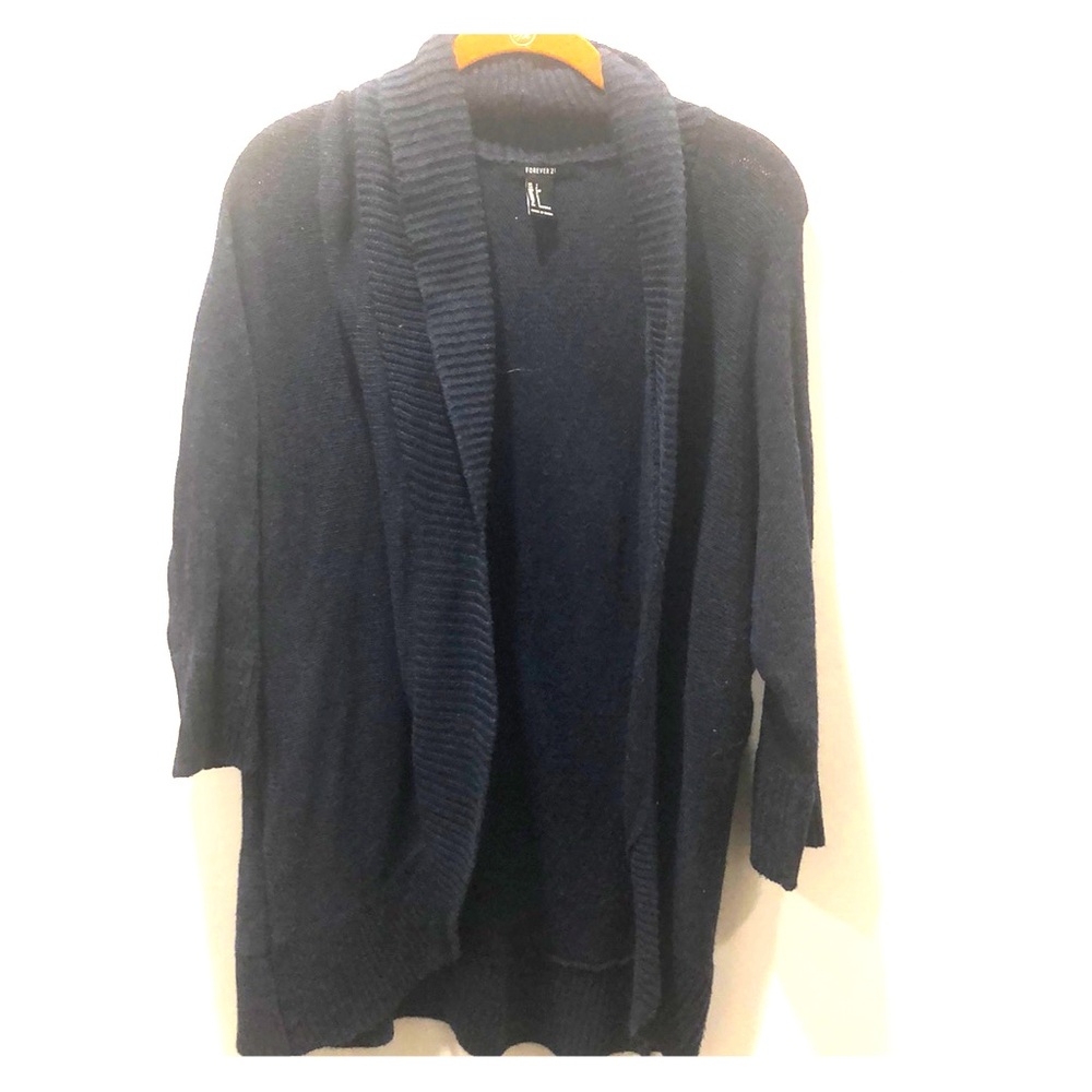 Navy Blue Cardigan